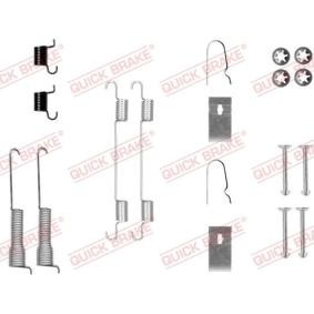 Köp Monteringssats, bromsbackar av QUICK BRAKE 105-0800 till det låga priset 112,80 kr