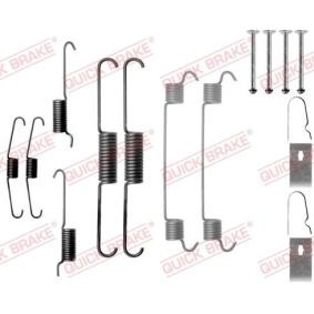 Köp Monteringssats, bromsbackar av QUICK BRAKE 105-0803 till det låga priset 162,79 kr