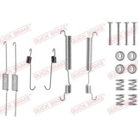 Köp Monteringssats, bromsbackar av QUICK BRAKE 105-0822 till det låga priset 88,39 kr