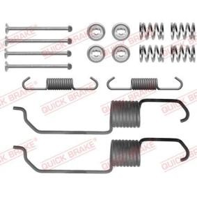Comprar Juego de accesorios, zapatas de freno de QUICK BRAKE 105-0825 a bajo precio de 7,10 €