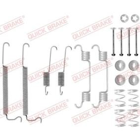 Osta Tarvikesarja, jarrukengät QUICK BRAKE:llä 105-0849 edullisesti hintaan 8,49 €