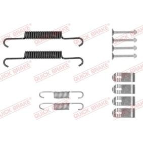 Comprar Juego de accesorios, zapatas de freno de estacionamiento de QUICK BRAKE 105-0881 a bajo precio de 6,30 €