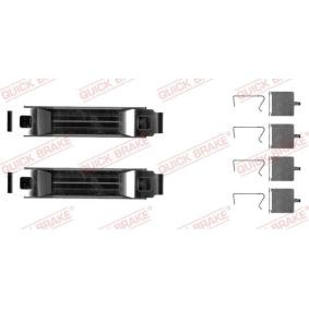 Compre Kit de acessórios, pastilhas de travão da QUICK BRAKE 109-0029 a um preço baixo por 6,51 €