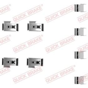 Compre Kit de acessórios, pastilhas de travão da QUICK BRAKE 109-1198 a um preço baixo por 7,87 €