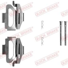 Köp Monteringssats, bromsbelägg av QUICK BRAKE 109-1225 till det låga priset 132,36 kr