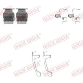 Compre Kit de acessórios, pastilhas de travão da QUICK BRAKE 109-1604 a um preço baixo por 6,27 €