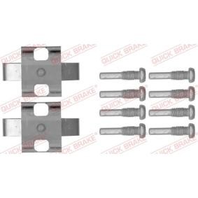 Köp Monteringssats, bromsbelägg av QUICK BRAKE 109-1802 till det låga priset 132,93 kr