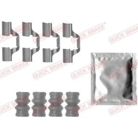 Compre Kit de acessórios, pastilhas de travão da QUICK BRAKE 109-1827 a um preço baixo por 14,43 €
