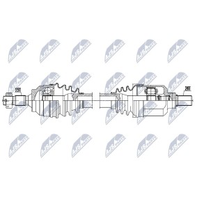 Comprar Árbol de transmisión de NTY NPW-CT-053 a bajo precio de 145,38 €