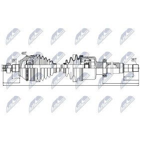 Comprar Árbol de transmisión de NTY NPW-FR-041 a bajo precio de 352,50 €