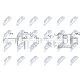 Comprar Árbol de transmisión de NTY NPW-HD-032 a bajo precio de 200,00 €