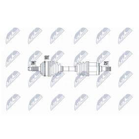 Comprar Árbol de transmisión de NTY NPW-HD-040 a bajo precio de 183,64 €