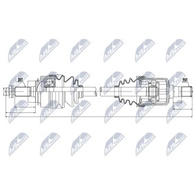 Comprar Árbol de transmisión de NTY NPW-HD-041 a bajo precio de 232,62 €