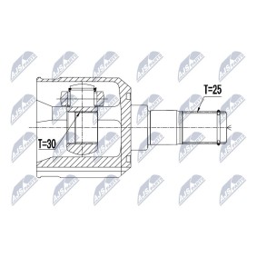 Comprar Juego de articulación, árbol de transmisión de NTY NPW-HY-501 a bajo precio de 54,24 €