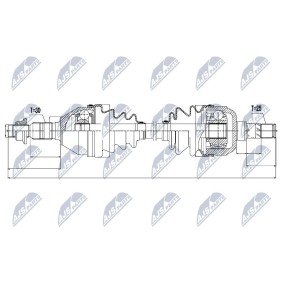 Comprar Árbol de transmisión de NTY NPW-PL-031 a bajo precio de 159,06 €