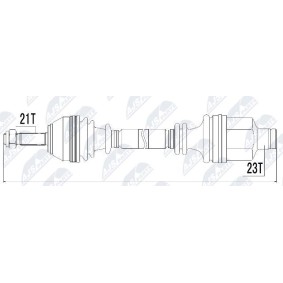 Comprar Árbol de transmisión de NTY NPW-RE-014 a bajo precio de 165,78 €