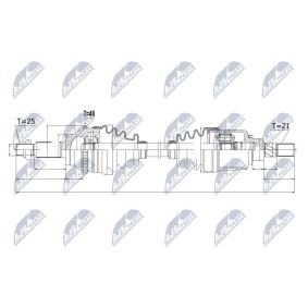 Comprar Árbol de transmisión de NTY NPW-RE-052 a bajo precio de 156,31 €