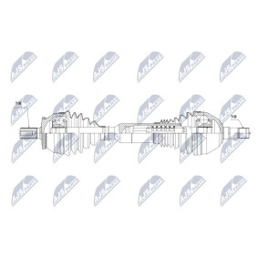 Comprar Árbol de transmisión de NTY NPW-VV-017 a bajo precio de 375,68 €