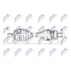 Comprar Árbol de transmisión de NTY NPW-VV-018 a bajo precio de 193,09 €