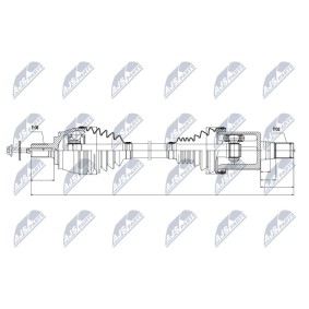 Comprar Árbol de transmisión de NTY NPW-VV-031 a bajo precio de 177,88 €