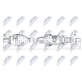 Comprar Árbol de transmisión de NTY NPW-VV-034 a bajo precio de 225,95 €