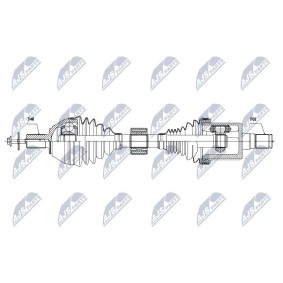 Comprar Árbol de transmisión de NTY NPW-VV-040 a bajo precio de 250,49 €