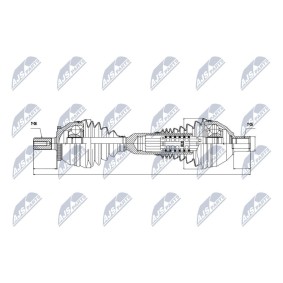 Comprar Árbol de transmisión de NTY NPW-VV-047 a bajo precio de 279,80 €