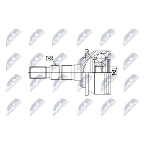 Comprar Juego de articulación, árbol de transmisión de NTY NPZ-PL-035 a bajo precio de 48,57 €
