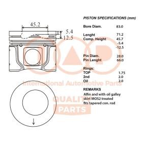 Osta IAP QUALITY PARTS Mäntä netistä TERIOS (J2_)-mallille edulliseen hintaan