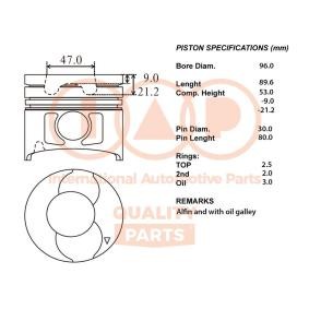 Osta Männät IAP QUALITY PARTS:llä 100-13062 edullisesti hintaan 1058,82 €
