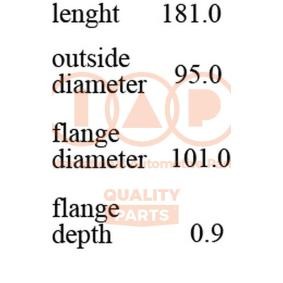 Comprar Juego camisa cilindro de IAP QUALITY PARTS 103-09016 a bajo precio de 338,60 €