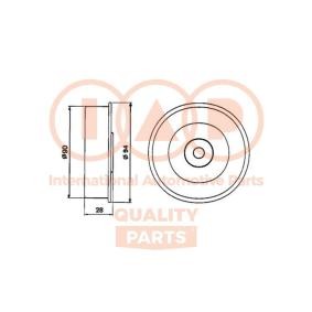 Achetez des Galet tendeur de courroie de distribution IAP QUALITY PARTS 127-12041 à prix pour 72,94 €