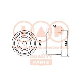 Achetez des Galet tendeur de courroie de distribution de chez IAP QUALITY PARTS en ligne pour PAJERO IV (V8_W, V9_W) à prix modérés