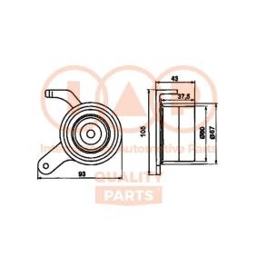 Acquista Tendicinghia, Cinghia dentata da IAP QUALITY PARTS 127-12052 a buon mercato per soli 79,34 €