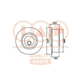 Acquista Tendicinghia, Cinghia dentata da IAP QUALITY PARTS 127-12056 a buon mercato per soli 57,84 €