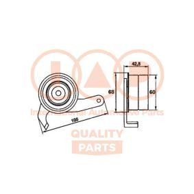 Achetez des Galet tendeur de courroie de distribution IAP QUALITY PARTS 127-12057 à prix pour 90,12 €