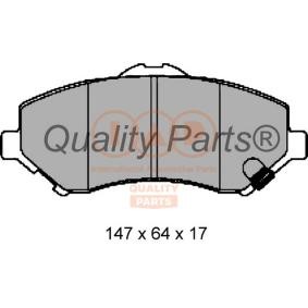 Köp Bromsbelägg av IAP QUALITY PARTS 704-00029 till det låga priset 1651,17 kr