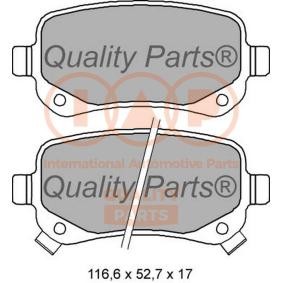 Köp Bromsbelägg av IAP QUALITY PARTS 704-02022 till det låga priset 1343,87 kr