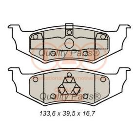 Bremsbeläge von IAP QUALITY PARTS