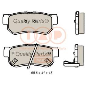 Köp Bromsbelägg av IAP QUALITY PARTS 704-07001 till det låga priset 1570,78 kr