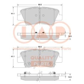 Köp Bromsbelägg av IAP QUALITY PARTS 704-07005 till det låga priset 1474,59 kr
