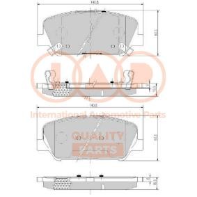 Köp Bromsbelägg av IAP QUALITY PARTS 704-07101 till det låga priset 1422,48 kr