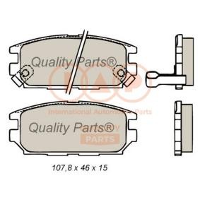 Köp Bromsbelägg av IAP QUALITY PARTS 704-12054 till det låga priset 1127,11 kr
