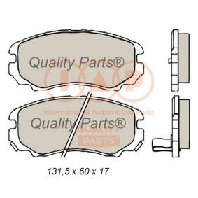 Köp Bromsbelägg av IAP QUALITY PARTS 704-21022 till det låga priset 1447,74 kr