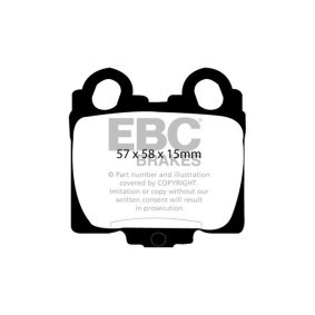 Køb Bremseklodser af EBC Brakes DP1224 til den lave pris 1072522,57 DKK