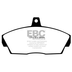 Köp Bromsbelägg av EBC Brakes DP1415 till det låga priset 1610055,94 kr