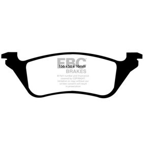 Köp Bromsbelägg av EBC Brakes DP1629 till det låga priset 1610055,94 kr