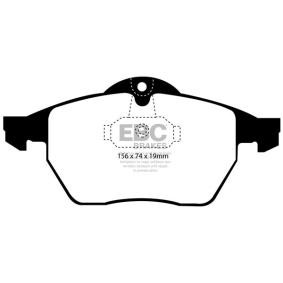 Köp Bromsbelägg av EBC Brakes DP21062 till det låga priset 1768,38 kr
