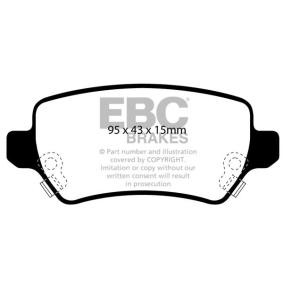 Köp Bromsbelägg av EBC Brakes DP21447 till det låga priset 1063,42 kr