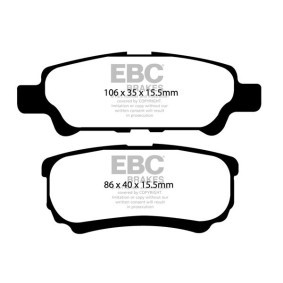 Köp Bromsbelägg av EBC Brakes DP21563 till det låga priset 1610055,94 kr